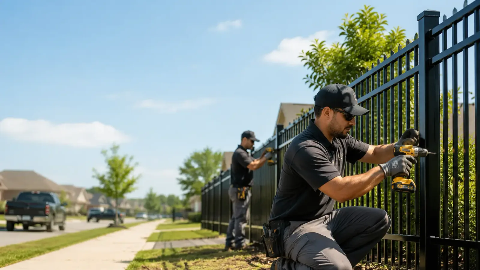 Metal Fence Installation in Hendersonville, NC